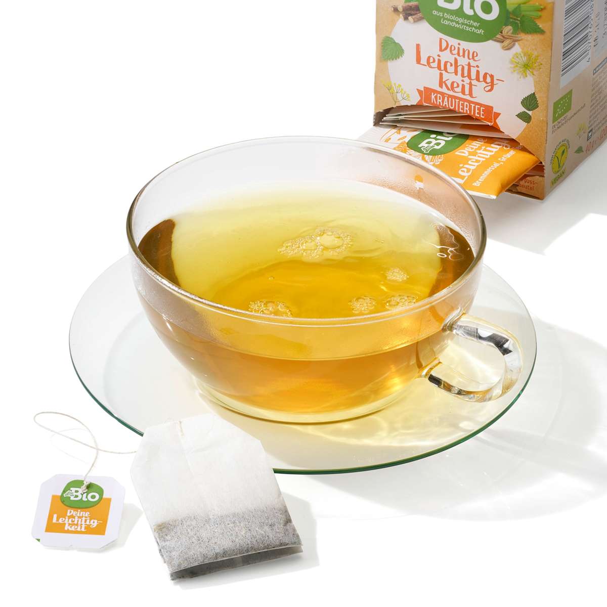 dmBio Kräutertee, Deine Leichtigkeit mit Brennnessel, Grüner Tee & Fenchel (20 Beutel), 40 g