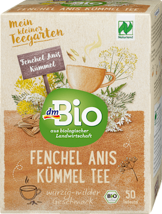 Kräutertee Fenchel, Anis & Kümmel (50 Beutel), 100 g