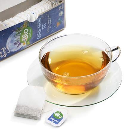 Kruidenthee "Goedenavond" met citroenmelisse, lavendel &amp; venkel (20 theezakjes), 30 g