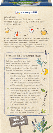 Kruidenthee "Goedenavond" met citroenmelisse, lavendel &amp; venkel (20 theezakjes), 30 g