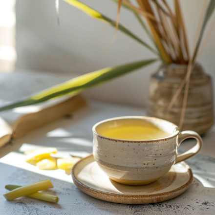 Kruidenthee "Goedemorgen" met citroengras &amp; citroenverbena (20 theezakjes), 30 g