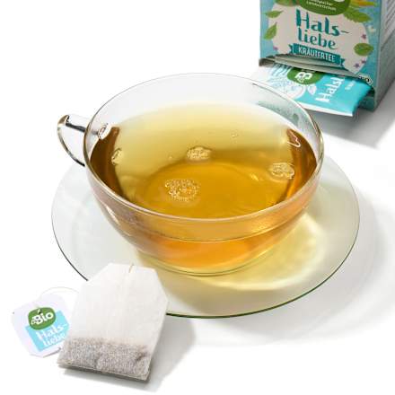 Kräutertee "Halsliebe" mit Orangenöl (20 Beutel), 36 g