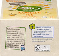 Kräutertee Kamille (50 Beutel), 75 g