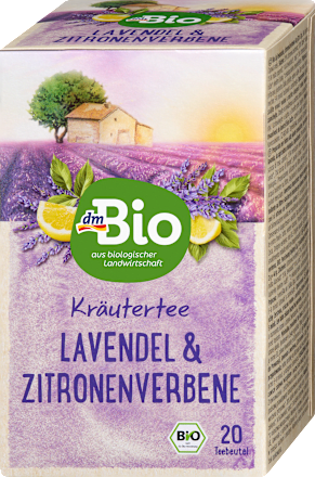 Kräutertee Lavendel & Zitronenverbene (20 Beutel), 40 g