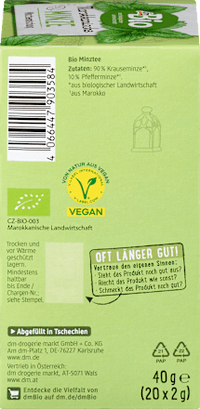 Kräutertee Marokkanische Minze (20 Beutel), 40 g