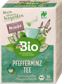Tisane dmBio Menthe poivrée (50 sachets), 75 g