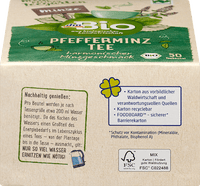Kräutertee Pfefferminze (50 Beutel), 75 g