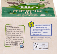 Tisane dmBio Menthe poivrée (50 sachets), 75 g