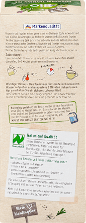 Kruidenthee rozemarijn &amp; tijm (20 zakjes), 30 g