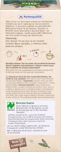 dmBio Kräutertee Salbei (20 Beutel), 30 g