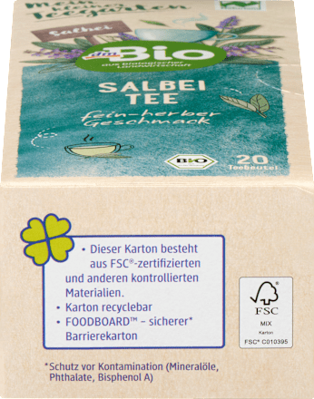 Kräutertee Salbei (20 Beutel), 30 g