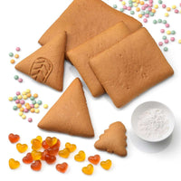 dmBio Lebkuchenhaus-Bastelset, 730 g