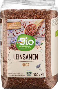 Leinsamen, ganz, 500 g