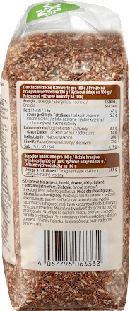 Leinsamen, geschrotet, 400 g