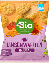 dmBio Linsenwaffeln, Oriental, 40 g