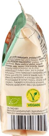 Macadamianüsse, geröstet & gesalzen, 100 g