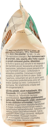 Macadamianüsse, geröstet & gesalzen, 100 g
