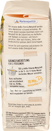 Maisgrieß Polenta, 500 g
