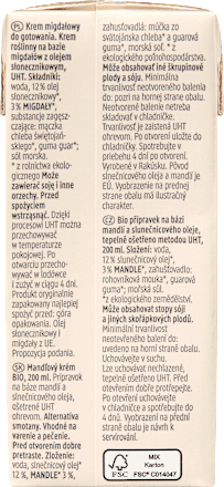 Mandel Creme Cuisine, 200 ml