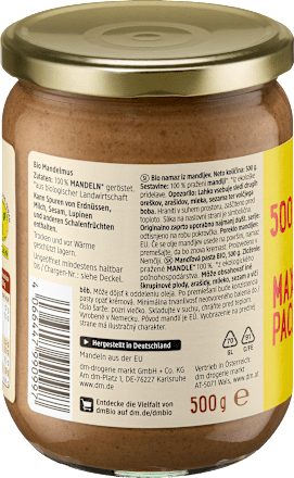 Mandelmus, braun, 500 g