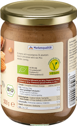 Mandelmus, braun, 500 g