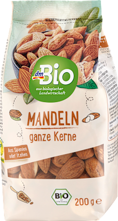 Mandeln, ganze Kerne, 200 g