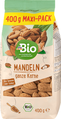 Mandeln, ganze Kerne, 400 g