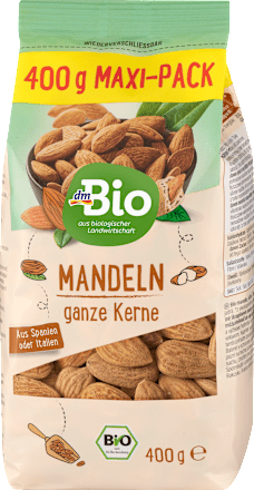 Mandeln, ganze Kerne, 400 g
