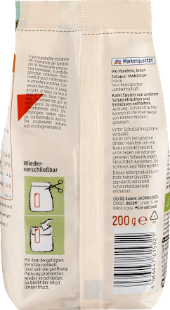 Mandeln, ganze Kerne, 200 g