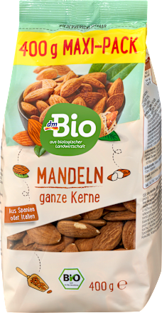 Mandeln, ganze Kerne, 400 g