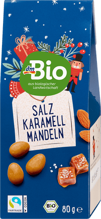 dmBio Mandeln, Salz Karamell, 80 g