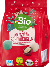 dmBio Marzipan Schokokugeln, 125 g