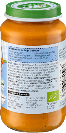 Menü Dinkel-Spaghetti Bolognese ab dem 8. Monat, 220 g