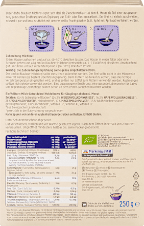Milchbrei Blaubeere ab dem 6.Monat, 250 g