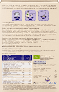 Milchbrei Blaubeere ab dem 6.Monat, 250 g