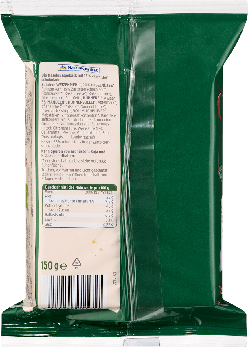 dmBio Mini Nussecken, 150 g