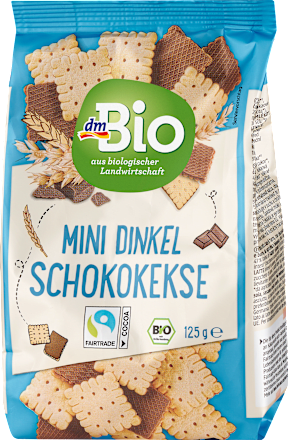 Mini Schokokekse, Dinkel, 125 g