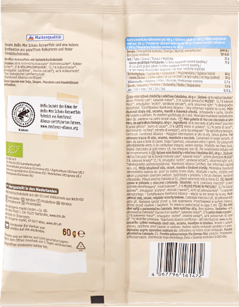 Mini Schokoreiswaffel Vollmilch, 60 g
