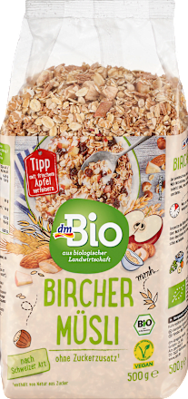 Muesli, Bircher Zwitserse stijl, 500 g