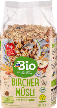 Müsli, Bircher nach Schweizer Art, 500 g