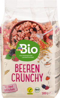 Müsli Crunchy, Beeren, 500 g