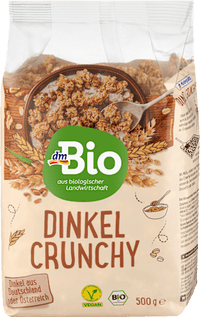 Müsli Crunchy, Dinkel, 500 g