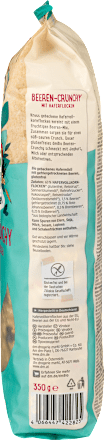Müsli Crunchy, Hafer Beeren, glutenfrei, 350 g