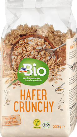 Muesli Crunchy, Haver, 500 g