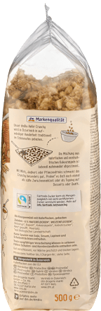 Müsli Crunchy, Hafer, 500 g