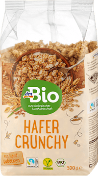 Müsli Crunchy, Hafer, 500 g
