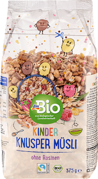 Müsli, Knusper Müsli für Kinder, 375 g