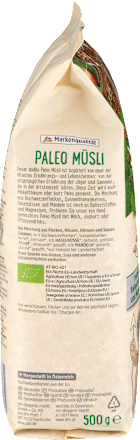 Muesli, Paleo, 500 g