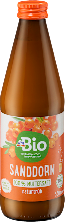 Muttersaft, Sanddorn naturtrüb, 330 ml