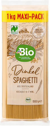 Nudeln, Dinkel Spaghetti, 1.000 g